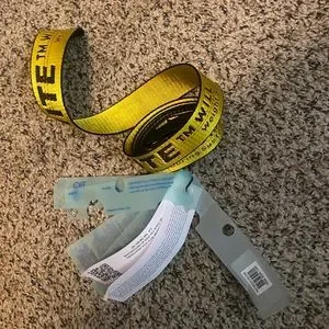 Off-White | Accessories | Offwhite Classic Yellow Ratchet  display picture 2